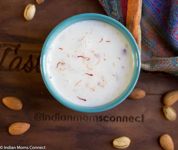 Microwave Poha Badam Kheer | Flattened Rice and Almonds Kheer - Shan ...