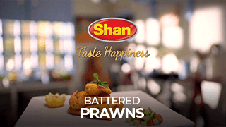 Battered Prawns - Shan Kitchen