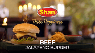 Beef Jalapeno Burger - Shan Kitchen
