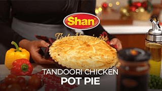 Tandoori Chicken Pot Pie - Shan Kitchen