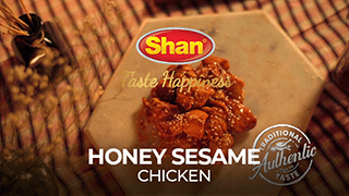 Honey Sesame Chicken - Shan Kitchen