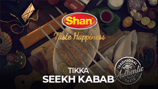 Tikka Seekh Kabab - Shan Kitchen